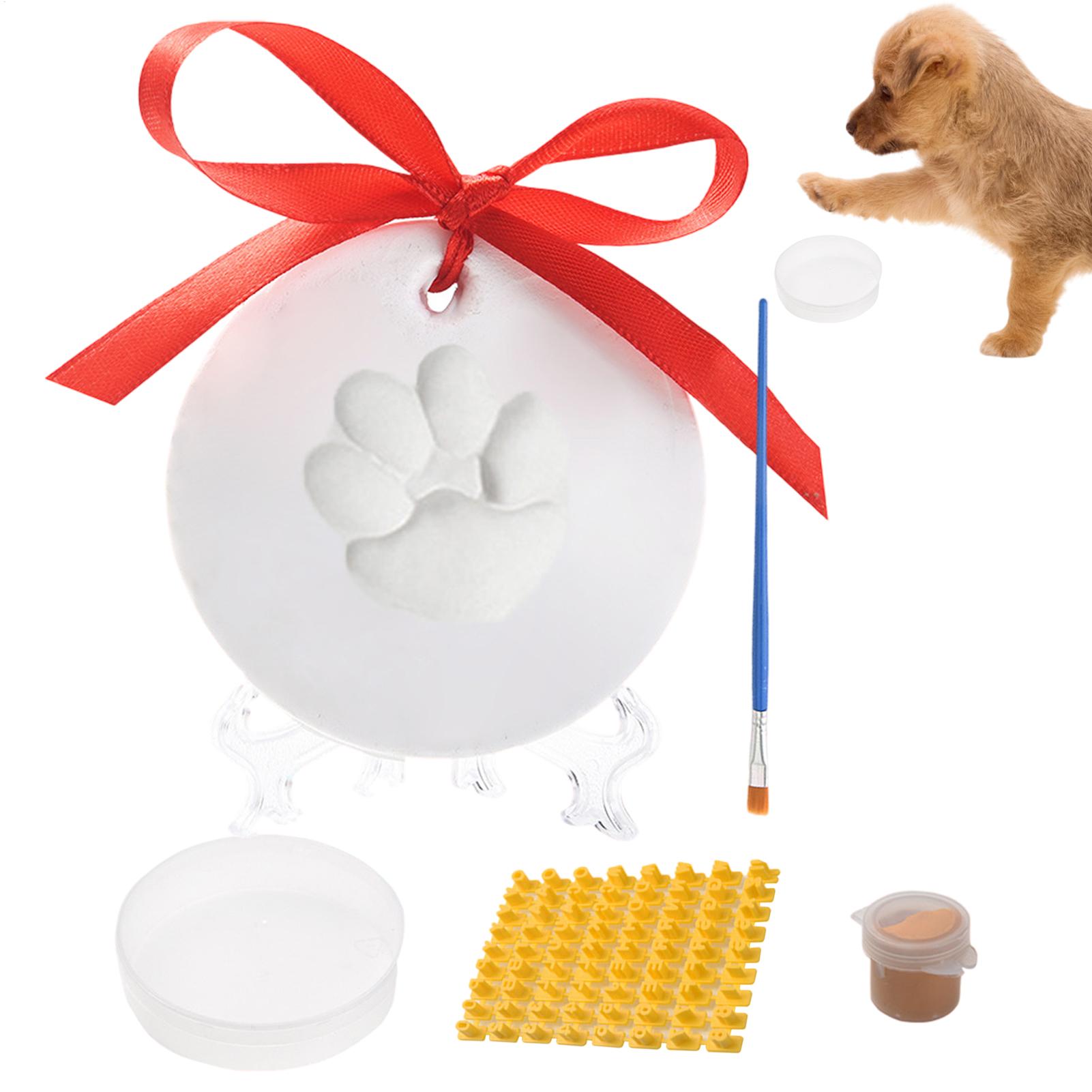 Pet Supplies Young - طقم طين إبداعي لطبع آثار أقدام