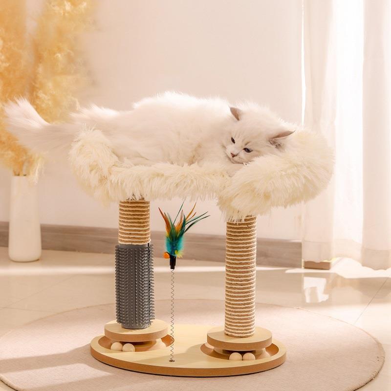Pet Supplies Young - لعبة القط عمود القرص الدوار مضحك