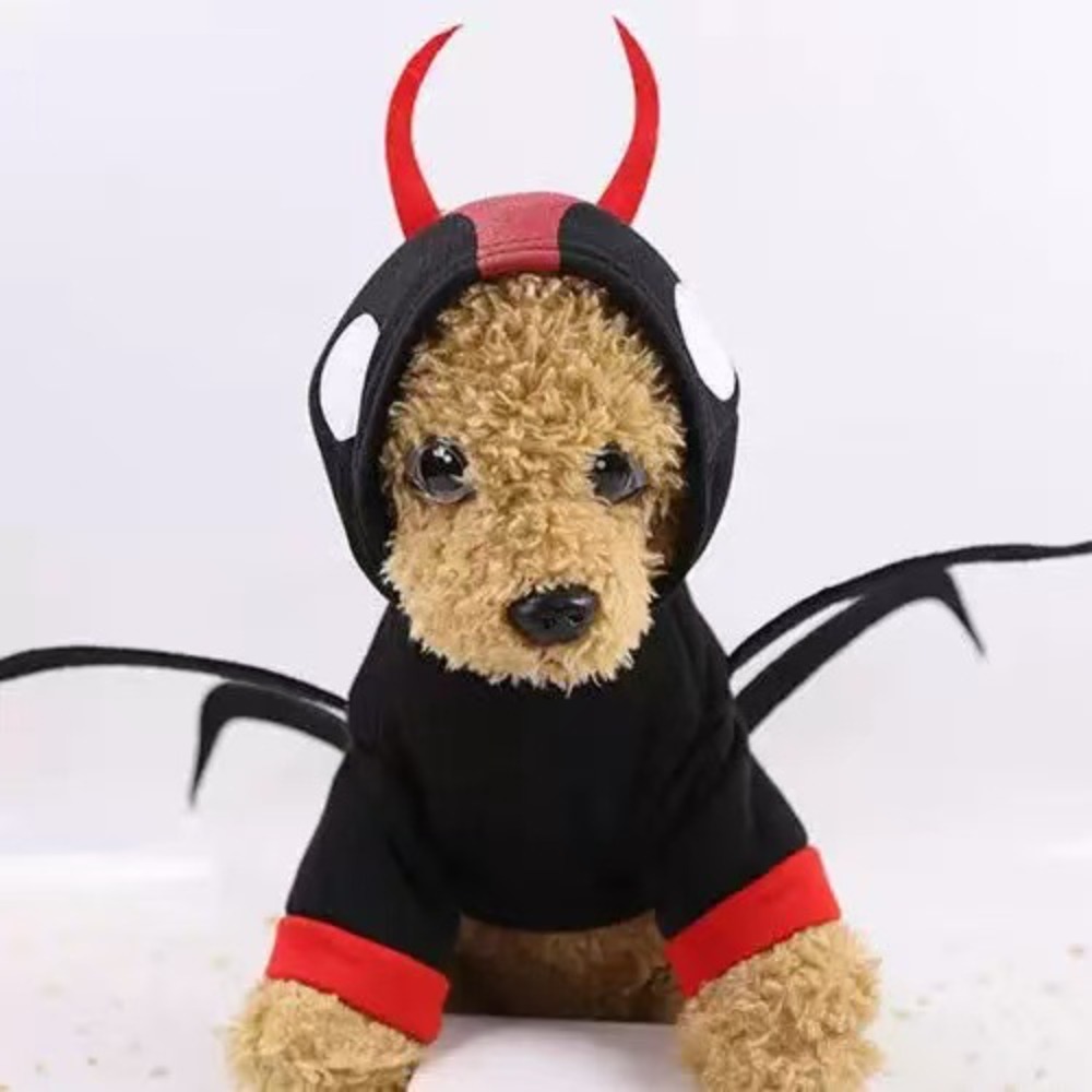 Pet Supplies Us - ملابس الحيوانات الأليفة المضحكة للهالوين، مستلزمات