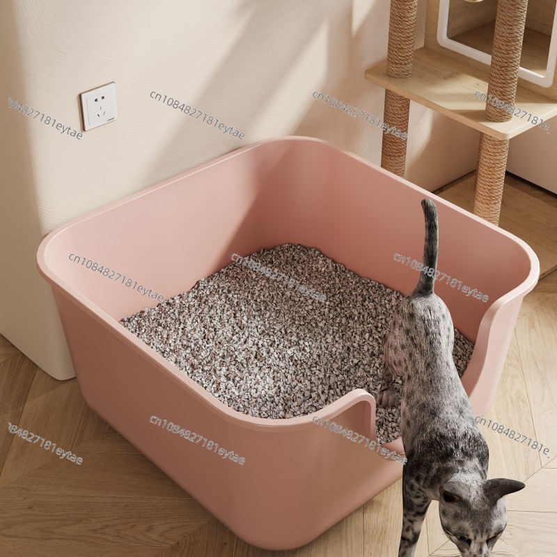صندوق فضلات القطط كبير الحجم ش - مراجعة Pet Supplies Young وسعره