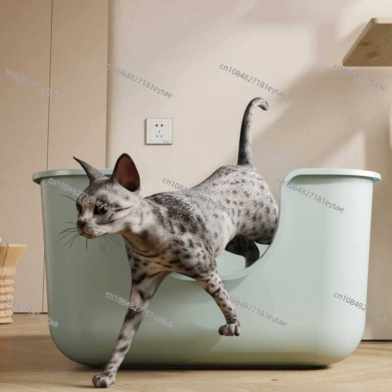 صندوق فضلات القطط كبير الحجم ش - مراجعة Pet Supplies Young وسعره