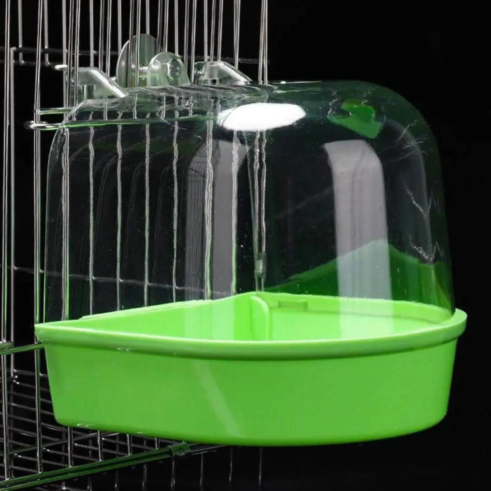 صندوق استحمام للطيور سهل الترك - مراجعة Pet Supplies Us وسعره