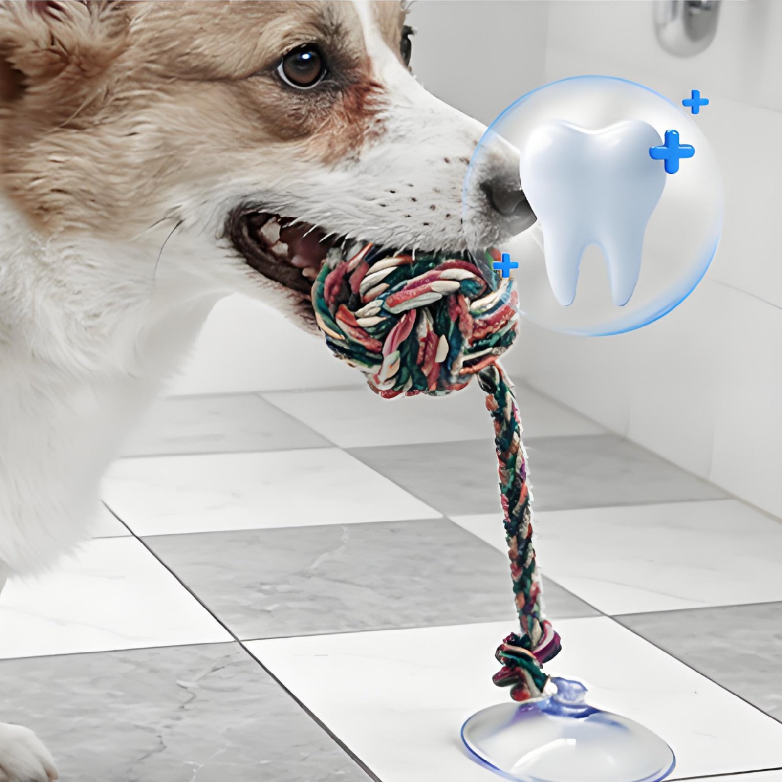 لعبة كلب بقاعدة شفط مقاومة للع - مراجعة Pet Supplies Young وسعره