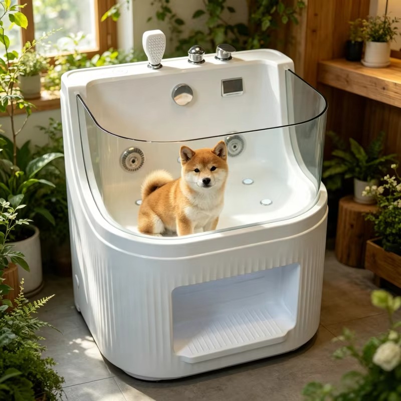 حوض استحمام للحيوانات الأليفة، - مراجعة Pet Supplies Wash Station وسعره